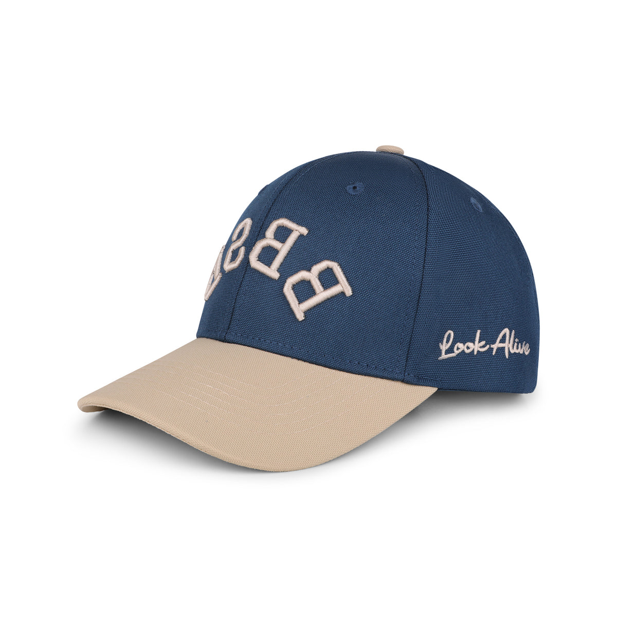 BBSD Snapback – Beige & Blue